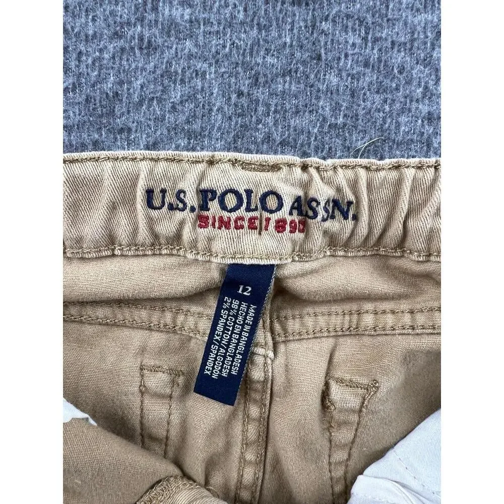 U.S. Polo Assn. Kids' Khaki Pants‎ Size 12